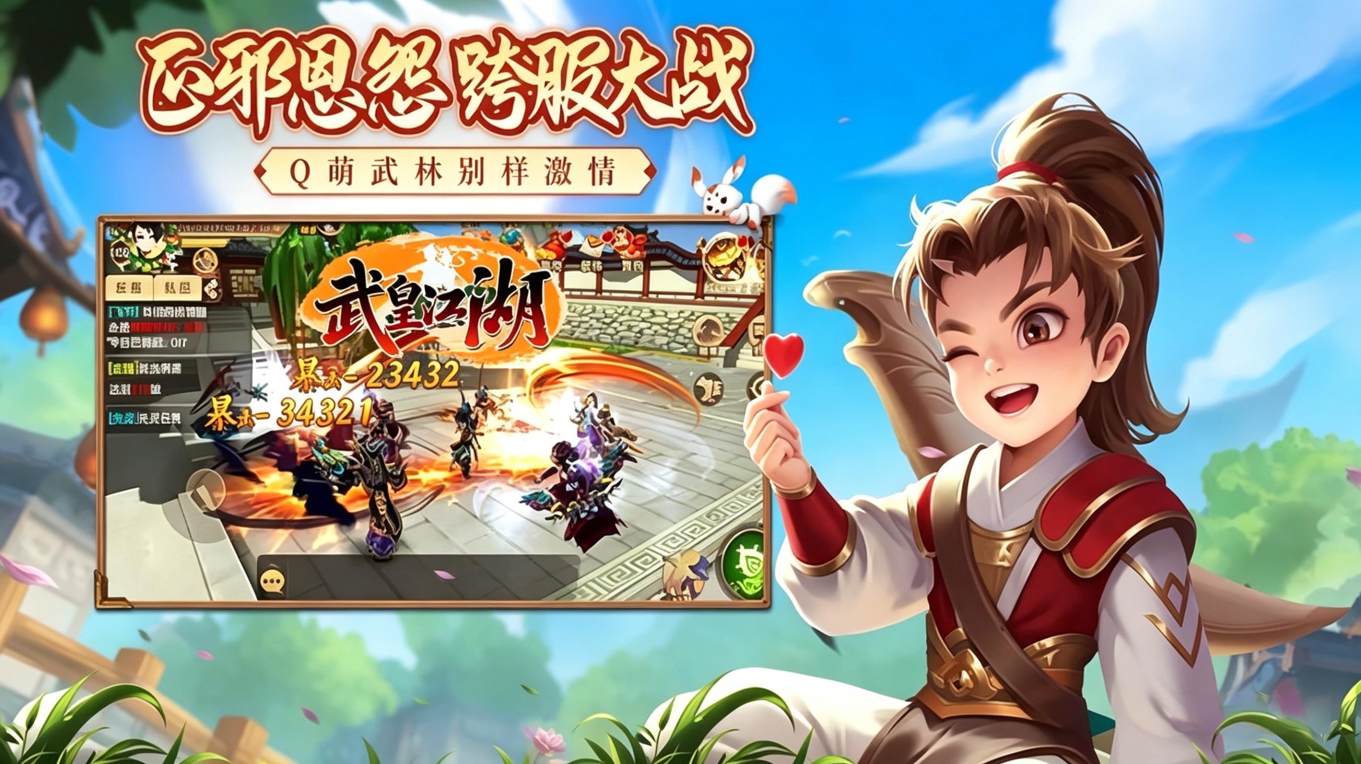 热血江湖群攻版