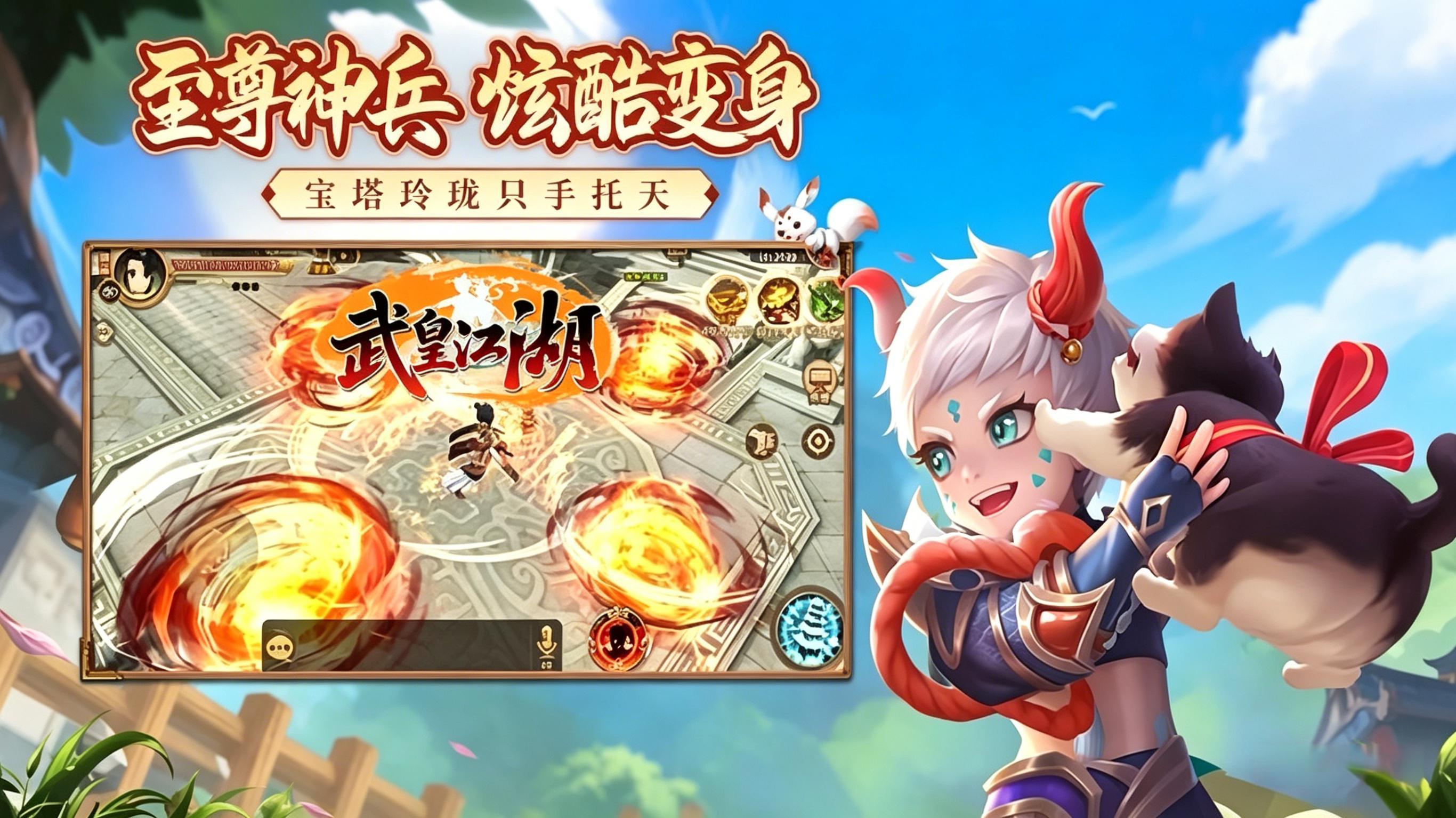 热血江湖群攻版