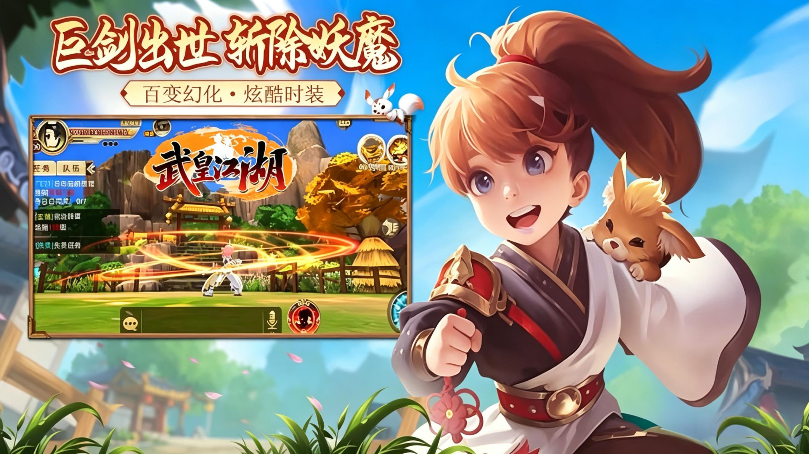 热血江湖群攻版